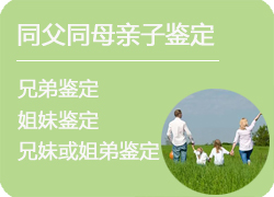 浙江省同父同母亲缘鉴定